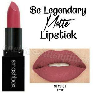 Smashbox Be Legendary FULL SIZE Lipstick Stylist Rose Warm red pink Sephora